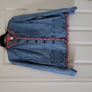 Hearts of palm denim jacket